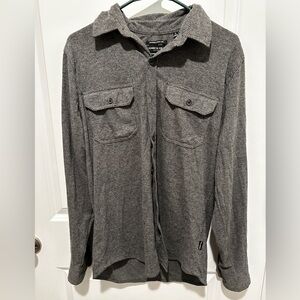 Kenneth Cole Charcoal Shirt Jacket